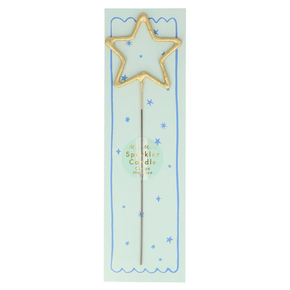 Gold Sparkler Candle