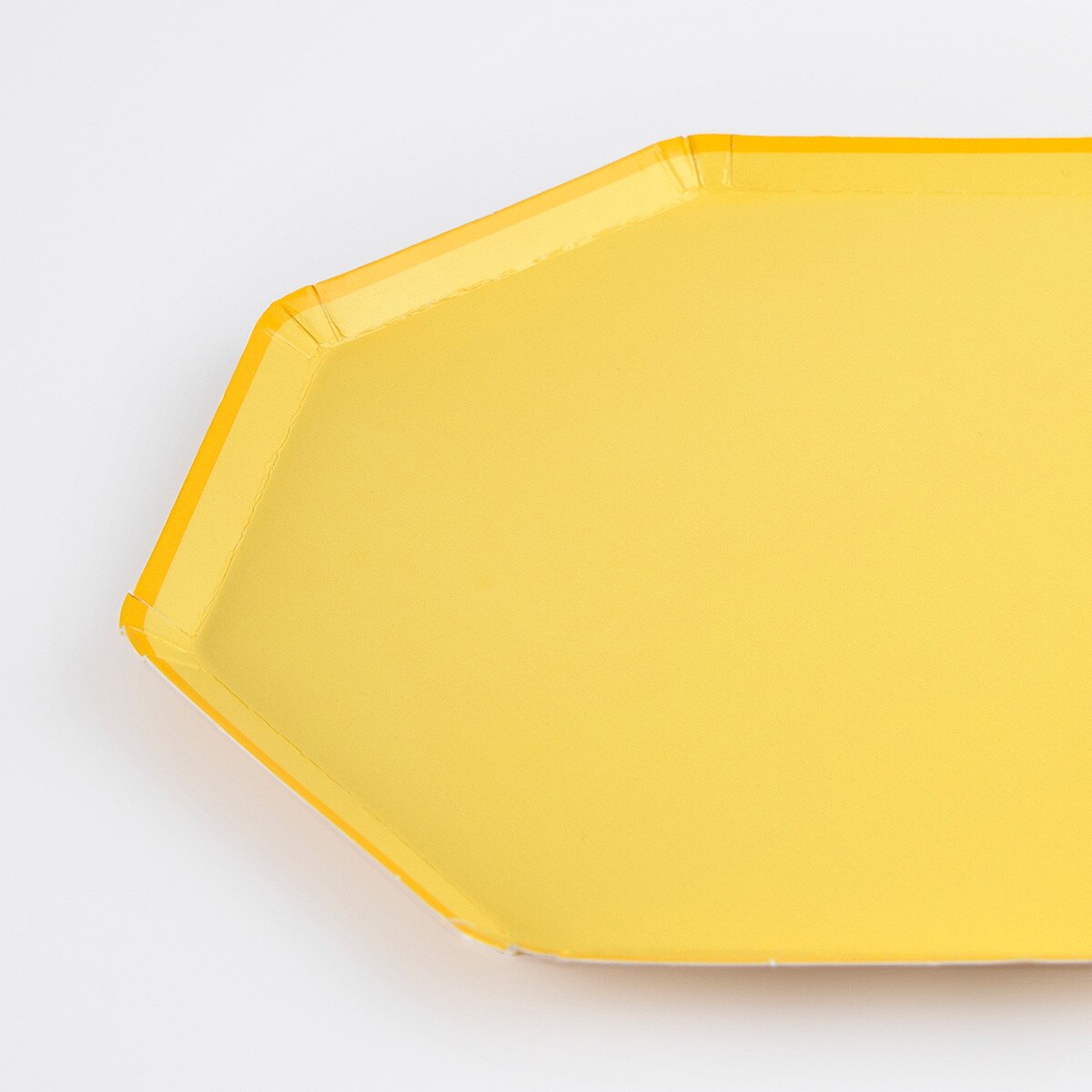 Lemon Sherbet Side Plates (x 8)