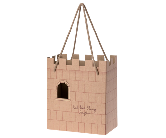 Paper Bag, Castle- Rose