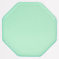 Sea Foam Green Dinner Plates (x 8)