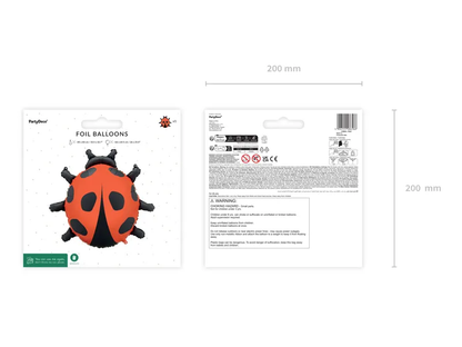 Foil Balloon Lady Bug (85X83CM)