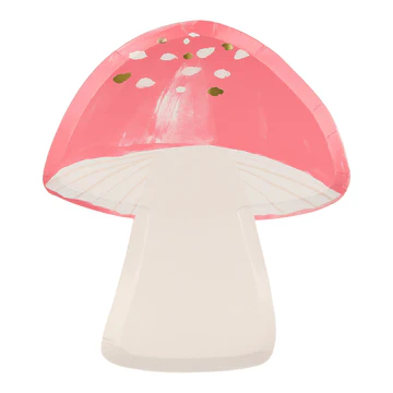 Fairy Mushroom Plates (x8)