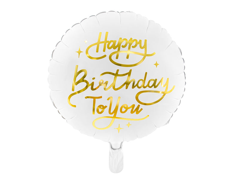 Foil Balloon, Happy Birthday to You