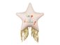 Foil Balloon Star with Fringes Happy Birthday (72X72CM)