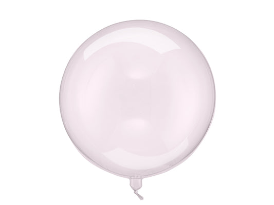 Balloon Sphere, 40cm, transparent pink