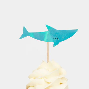 Octopus & Shark Cupcake Kit (x 24 toppers)