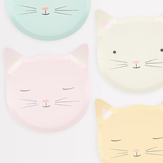 Cute Kitten Plates