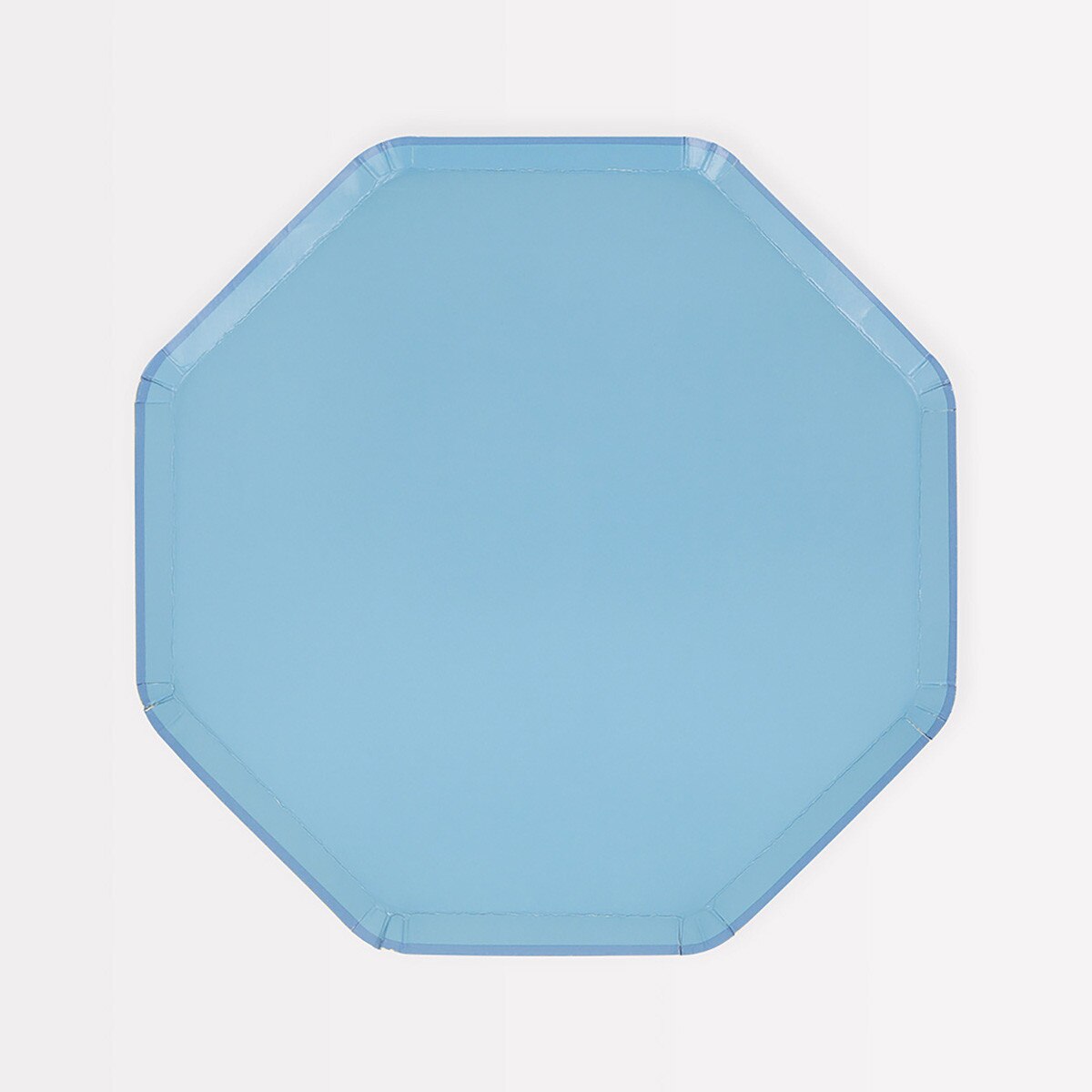 Cornflower Blue Side Plates (x 8)