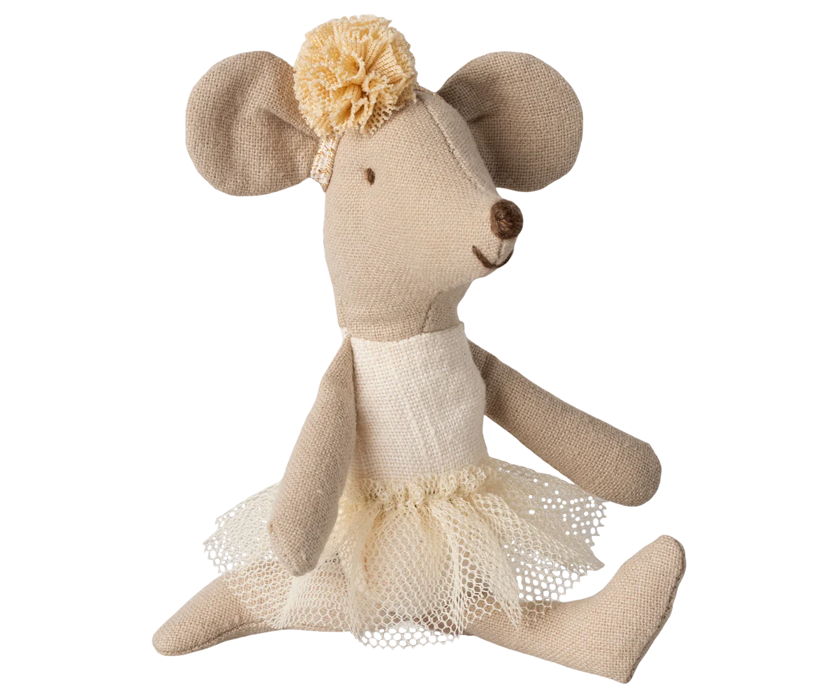 Ballerina Mouse, Little Sister- Off White