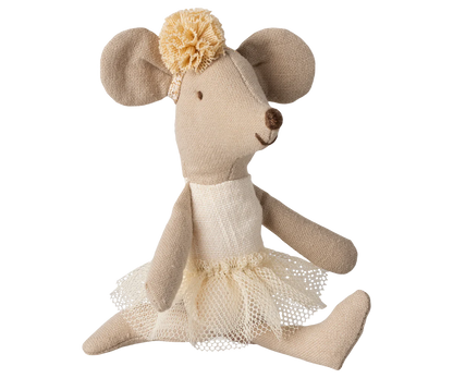 Ballerina Mouse, Little Sister- Off White