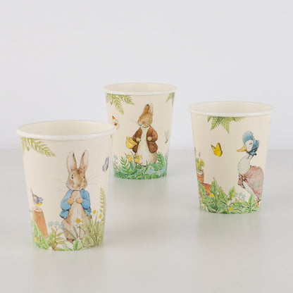 Peter Rabbit™ In The Garden Cups (x 8)