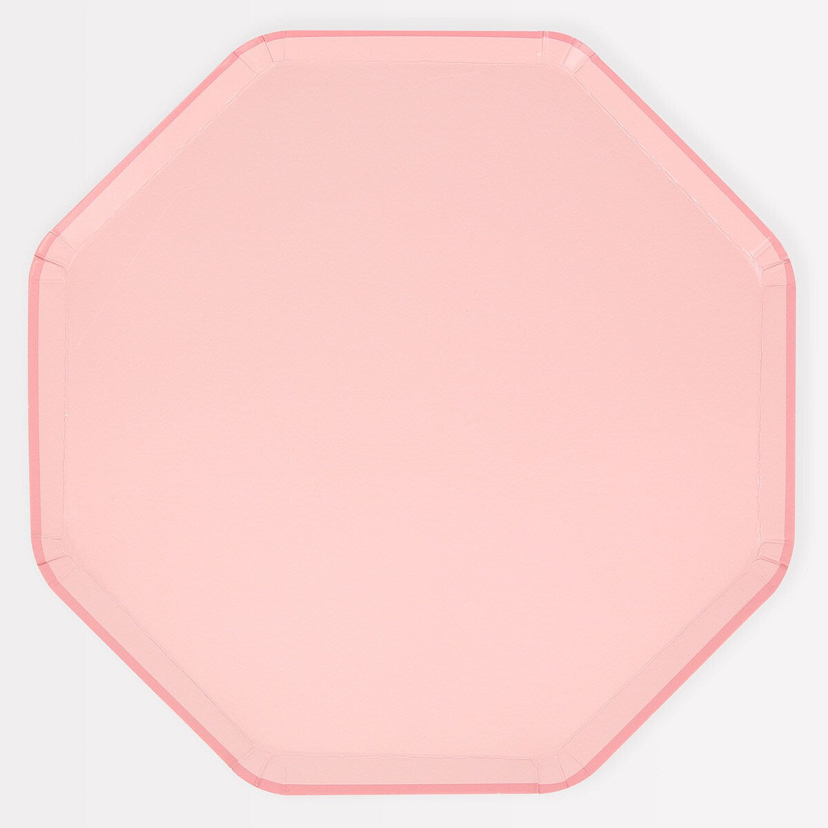 Cotton Candy Pink Dinner Plates (X 8)