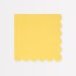 Lemon Sherbet Large Napkins (x 16)