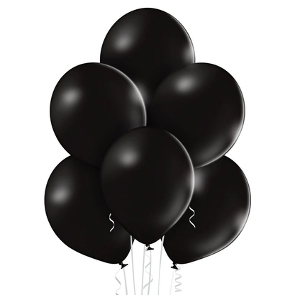 Ellie's Black Latex Balloons