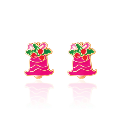 Jingle Bell Delight Stud Earrings