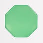 Emerald Green Side Plates (x 8)