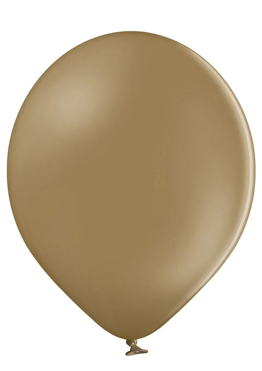 Ellie's Toasted Almond (Light Brown) Latex Balloons