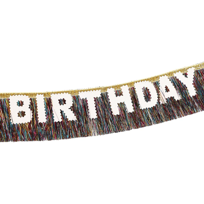 Birthday Vibes Forever Glitter Sash