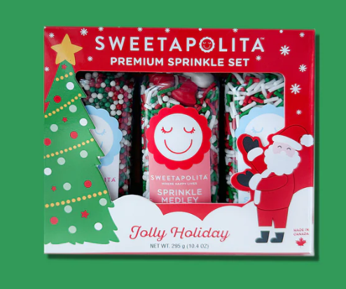 Jolly Holiday Premium Sprinkle Trio Set