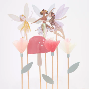 Fairy Cake Toppers (x7)