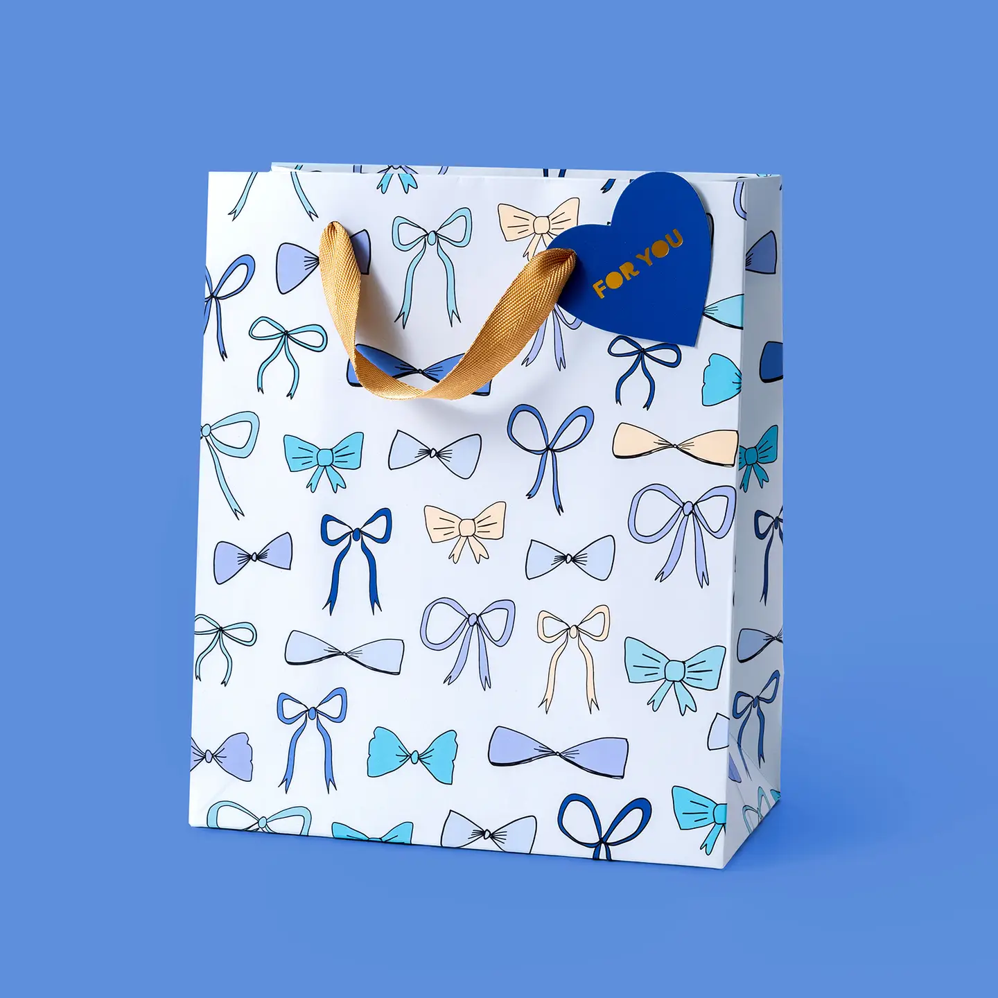 Gift Bags - Blue Bows