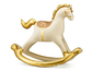 Foil Balloon Rocking Horse (118X104CM)