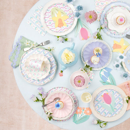 Bloomsbury Floral Pattern Side Plates (x 8)