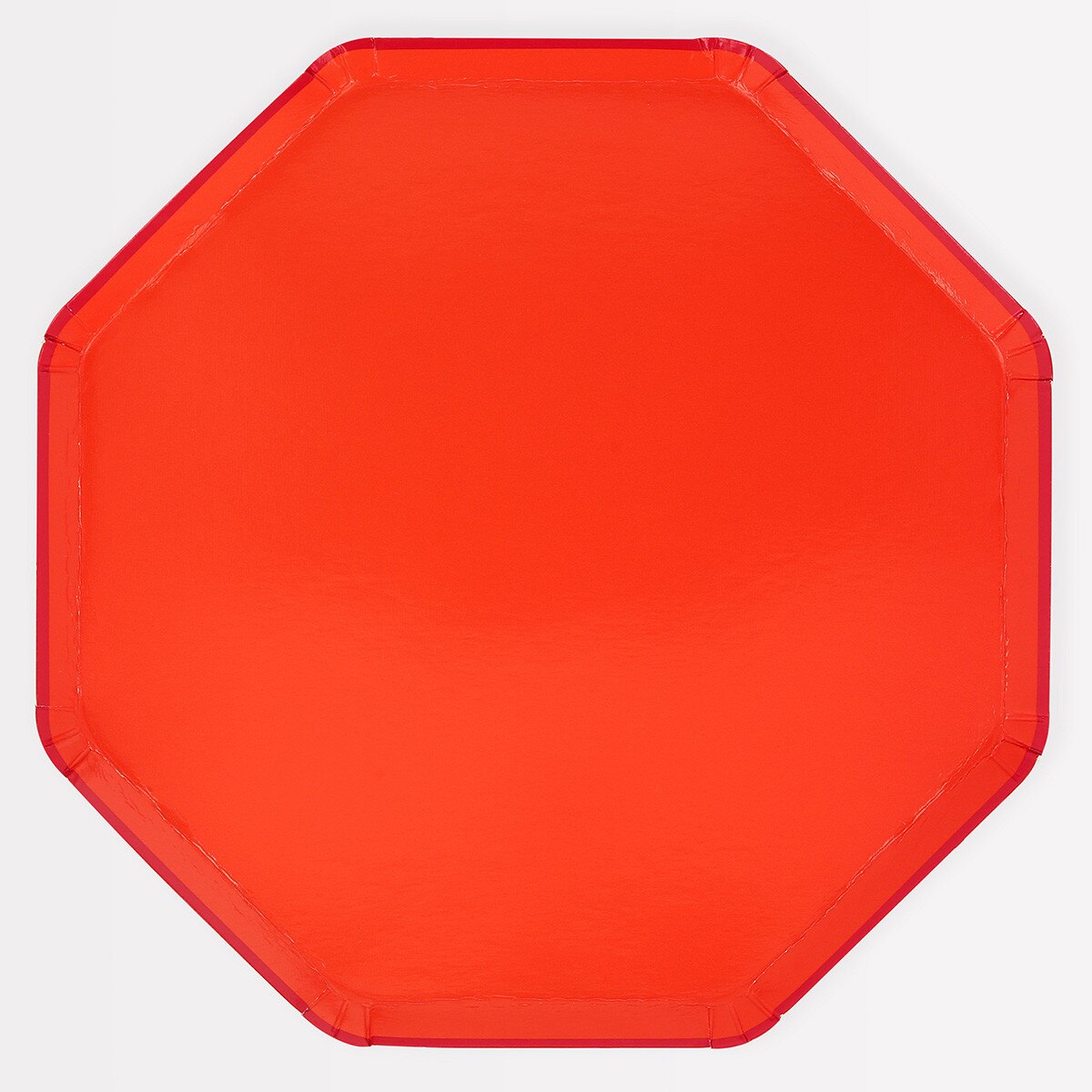 Tomato Red Dinner Plates (x 8)