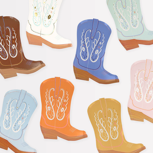 Western Boot Plates (x 8)