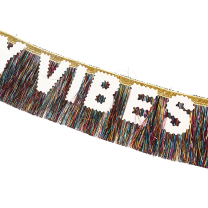 Birthday Vibes Forever Glitter Sash