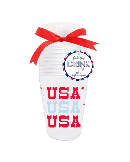 USA Shatterproof Reusable Stackable Cups