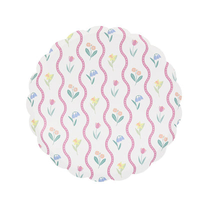 Bloomsbury Floral Pattern Side Plates (x 8)