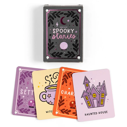 Spooky Stories Storytelling Prompts Card Game