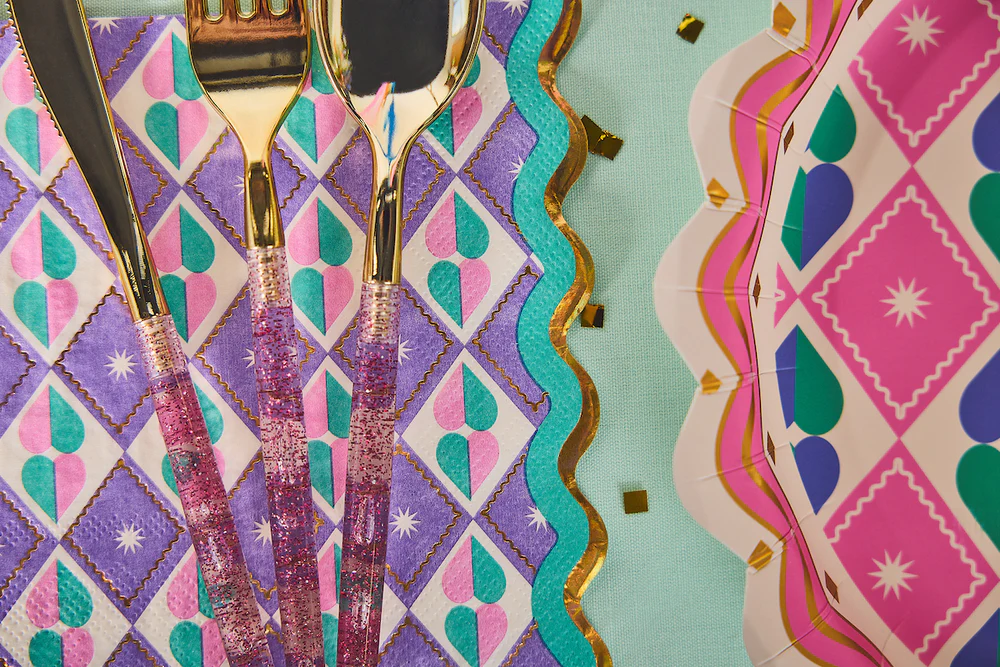 Better with Confetti Utensil Set