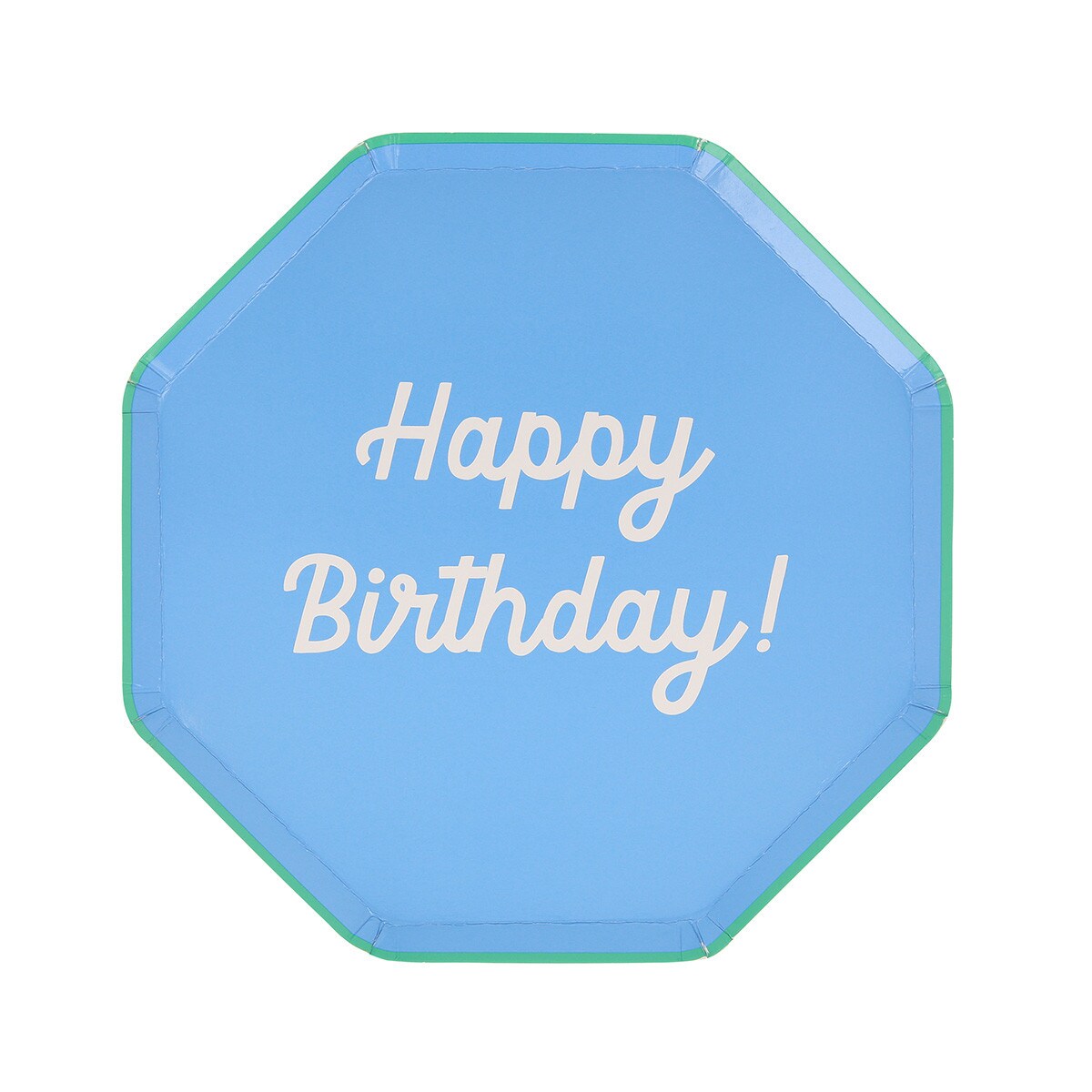 Mixed Happy Birthday Side Plates (x 8)
