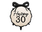 Foil Balloon Pill Happy ''60'', 47.5x45 cm, mix