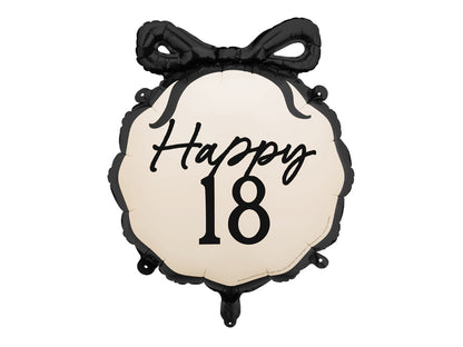 Foil Balloon Pill Happy ''60'', 47.5x45 cm, mix