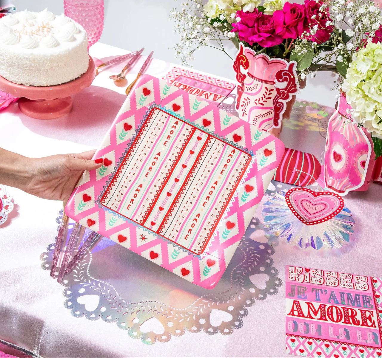 Valentine's Dinner Plates (10 count) Regular price