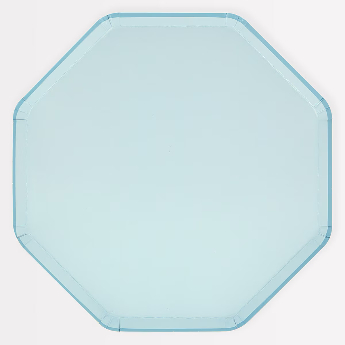 Summer Sky Blue Dinner Plates (x 8)