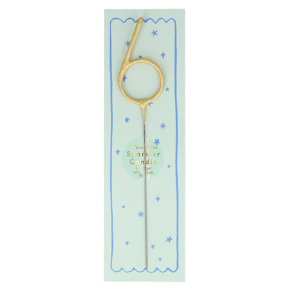 Gold Sparkler Candle