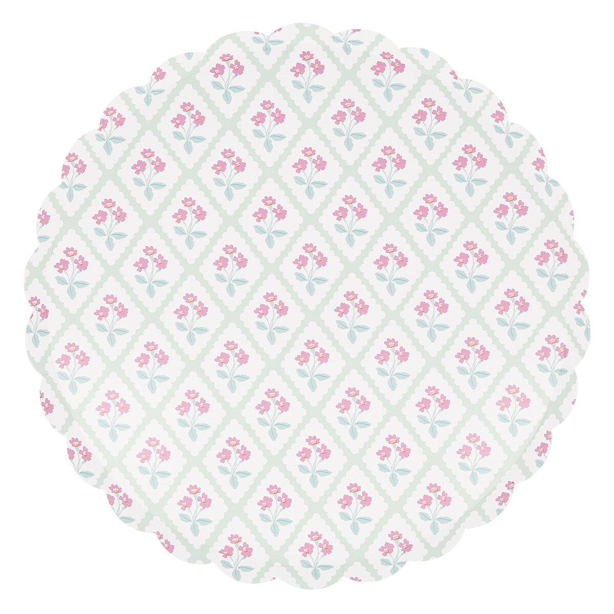 Bloomsbury Floral Pattern Dinner Plates (x 8)