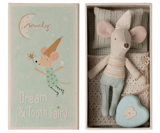 Tooth Fairy Mouse, Little Brother in Matchbox