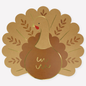 Folk Turkey Paper Placemats (x 12)