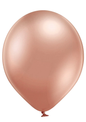 Glazed (Chrome) Rose Gold Latex Balloons