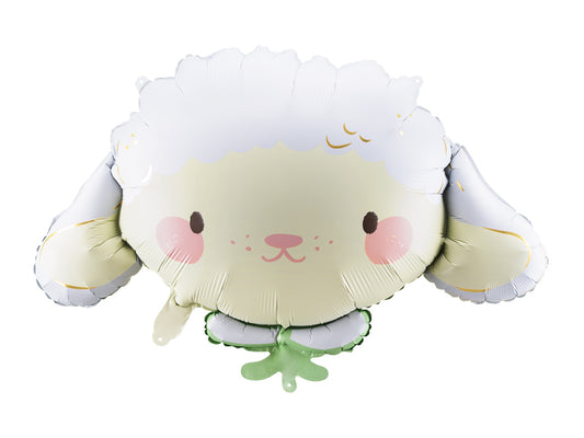 Foil balloon Sheep, 87x57.5 cm, mix