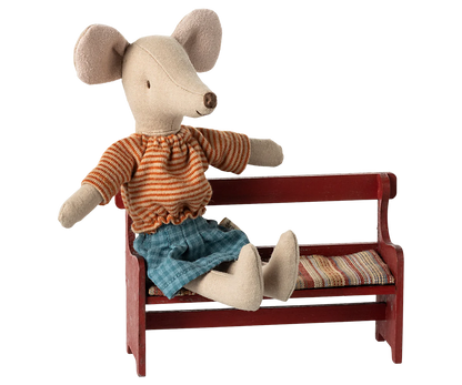 Bench, Mouse- Red