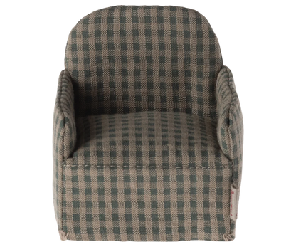 Chair, Mouse - Green checker