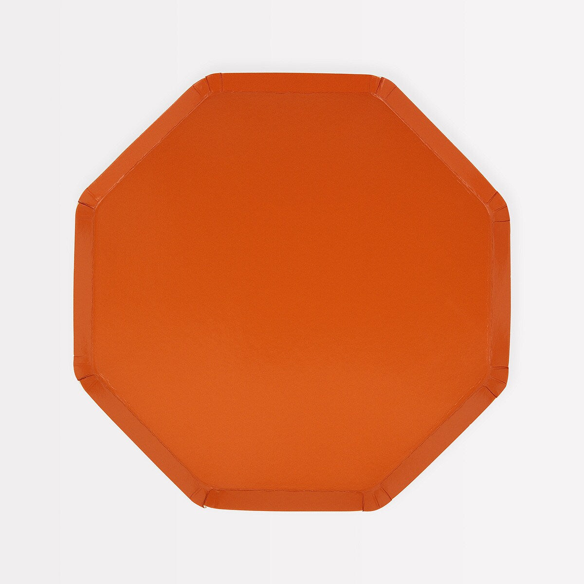Pumpkin Orange Side Plates (x 8)