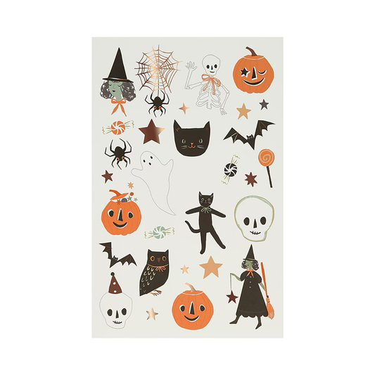 It's Halloween! Temporary Tattoos (x 2 sheets)