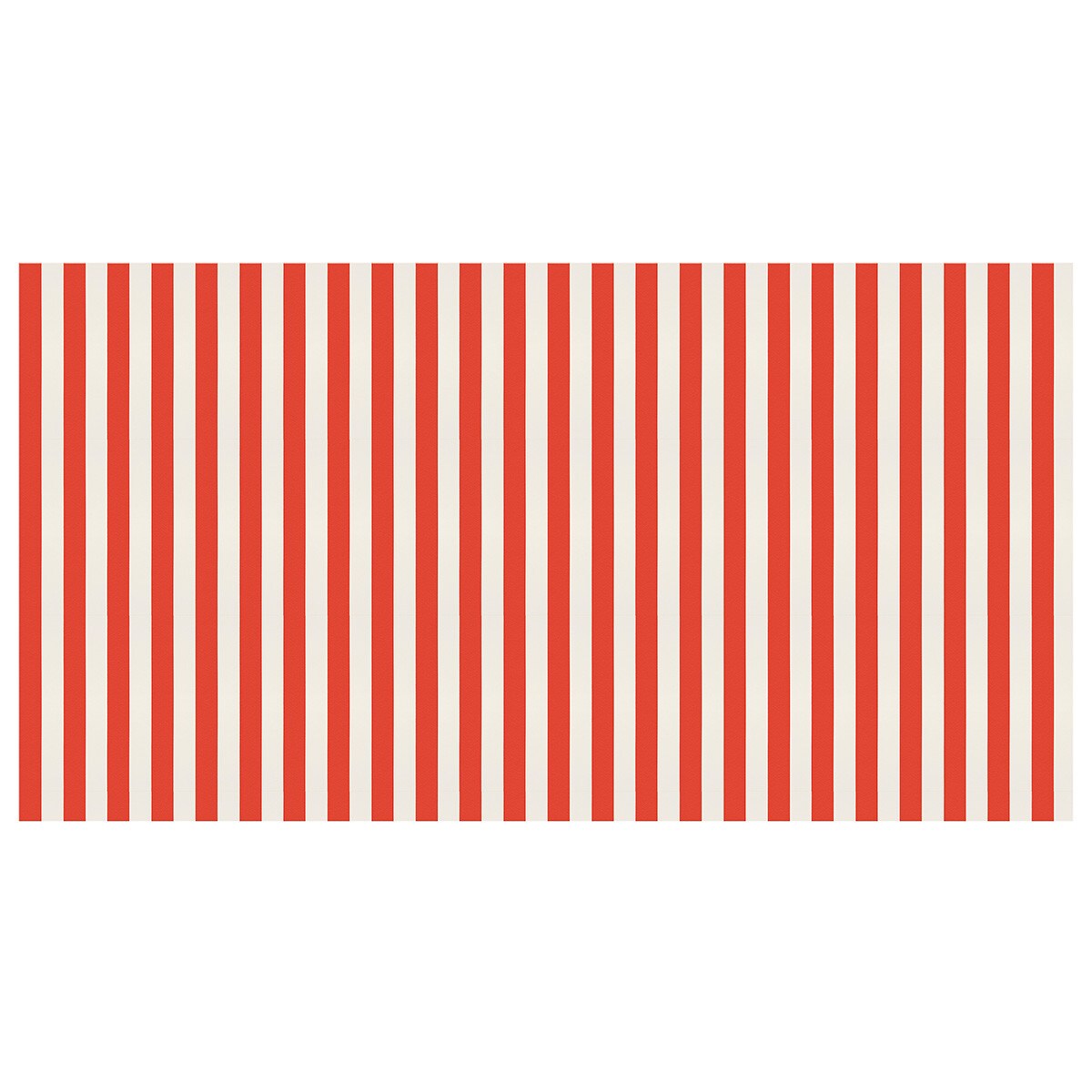 Red Striped Tablecloth